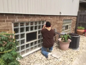 Quality Glass Block - Ready for Winter