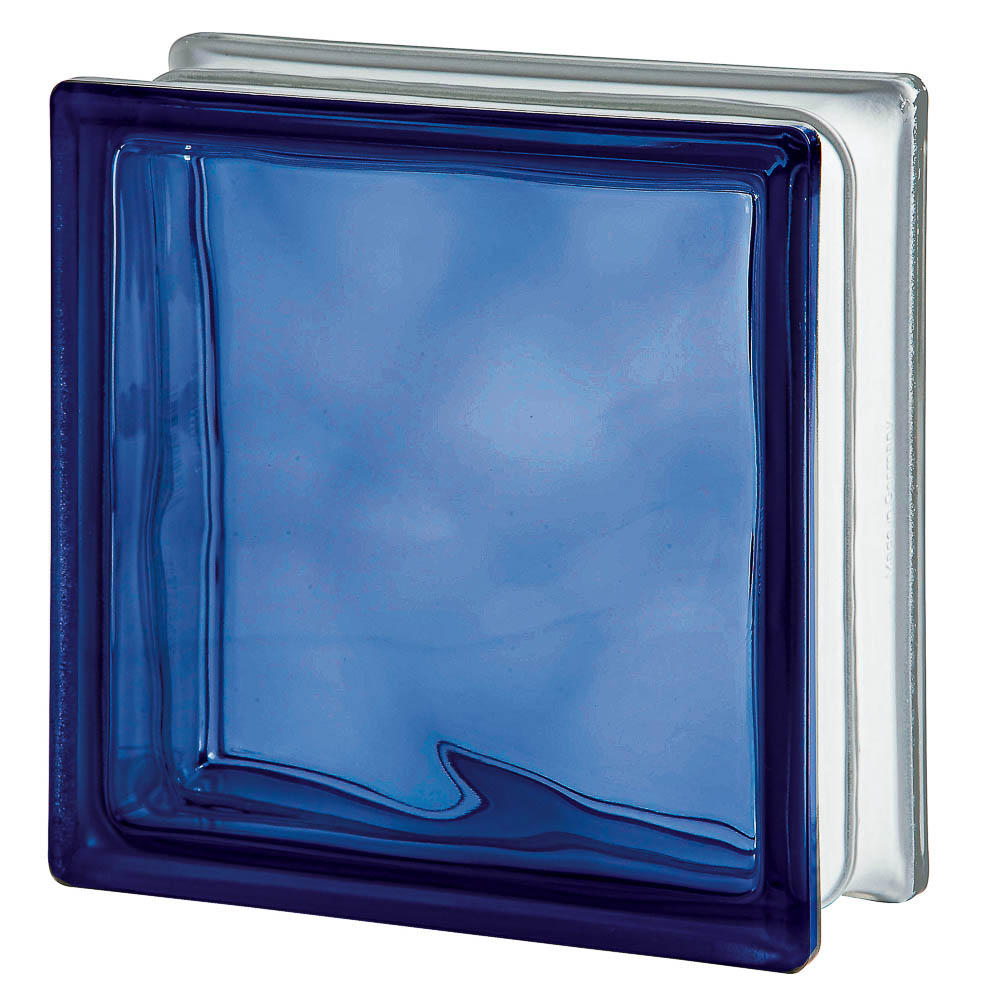 Quality Glass Block 1919/8 Basic Series Blue