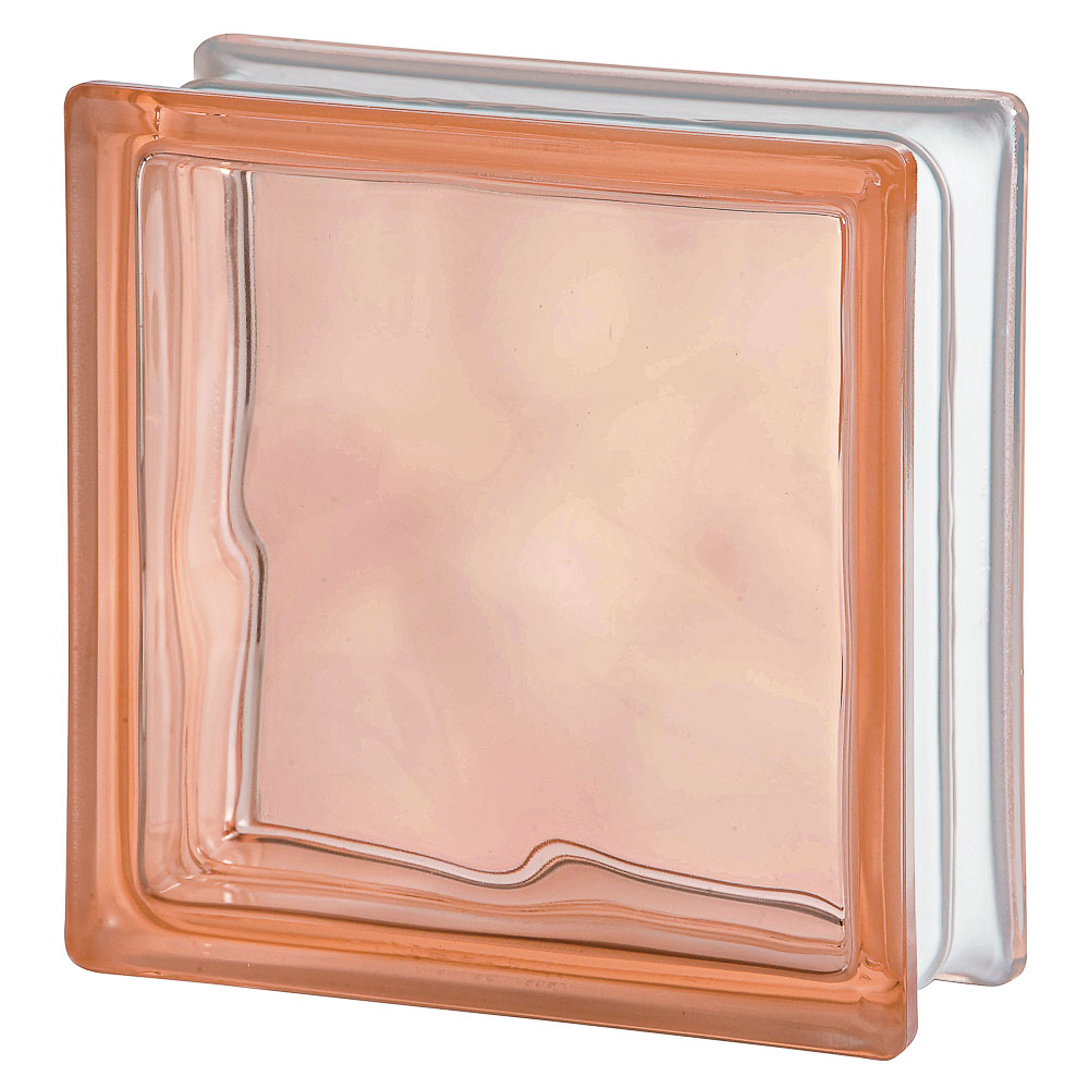 Quality Glass Block 1919/8 Basic Series Pink