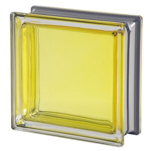 Quality Glass Block Q19 Citrino
