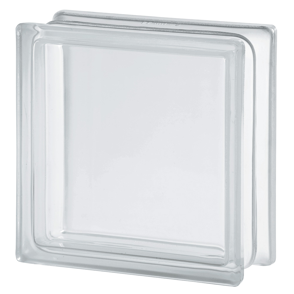 Quality Glass Block 8x8x4 1S Clear