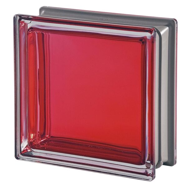 Quality Glass Block Q19 Rubino