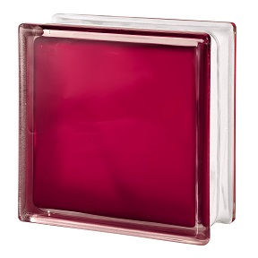 Quality Glass Block 1919/8 Red 100