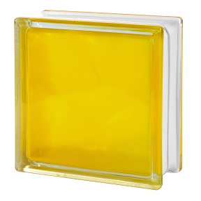 Quality Glass Block 1919/8 Yellow 100