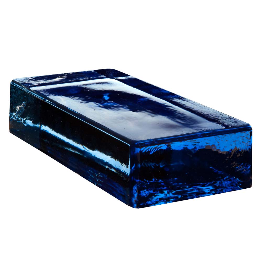 Quality Glass Block Vetropieno Blue Rettangolare