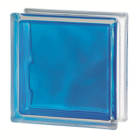 Quality Glass Block 1919/8 Blue