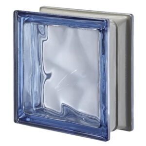 Quality Glass Block Q19 Blue Pegasus Metalized