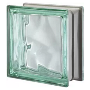 Quality Glass Block Q19 Green Pegasus Metalized