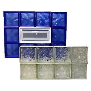 Quality Glass Block European Color and Clear Glass Block Windows
