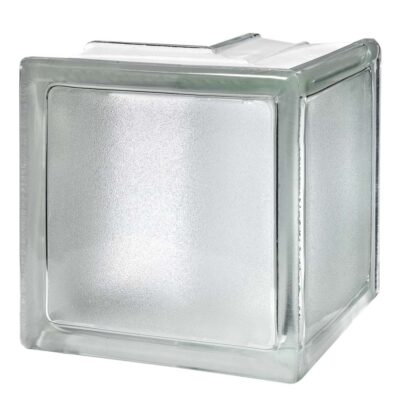 Quality Glass Block 6x6x3 MyMiniGlass Arctic Sharp Corner 90