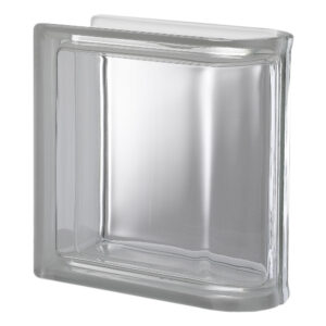 Quality Glass Block Neutro Linear End Block Smooth Pegasus