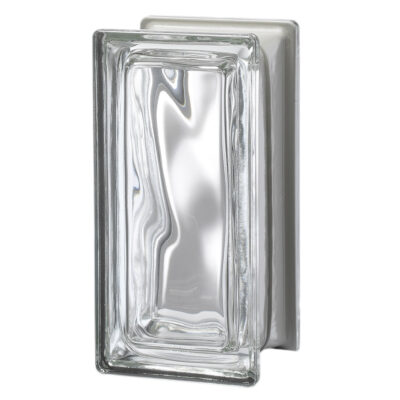 Quality Glass Block R09 Neutro Wave Metalized Pegasus
