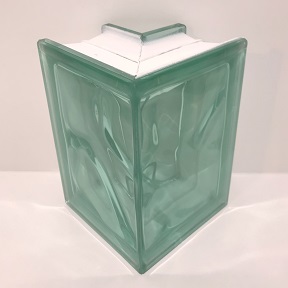 Quality Glass Block Sharp Corner 90 Green Wave Pegasus