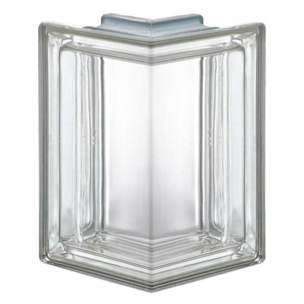 Quality Glass Block Sharp Corner 90 Neutro Metalized Smooth Pegasus