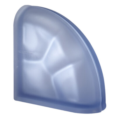 Quality Glass Block Curvo Double End Block Blue Wave 2S Pegasus