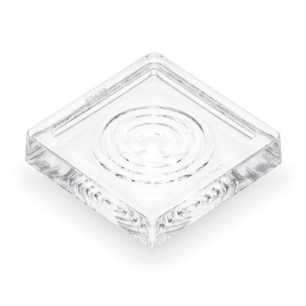 Quality Glass Block 9090/19 Circular Design Historic Glass Paver