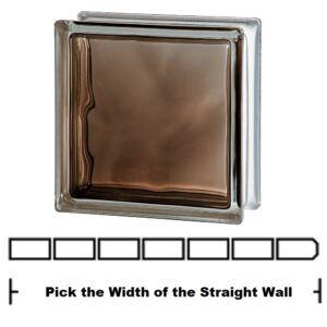 Bronze Brilly Straight Wall Kit