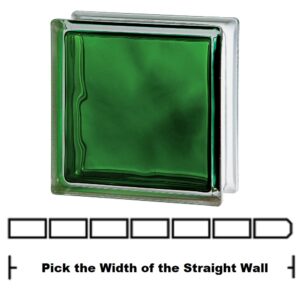 Emerald Brilly Straight Wall Kit