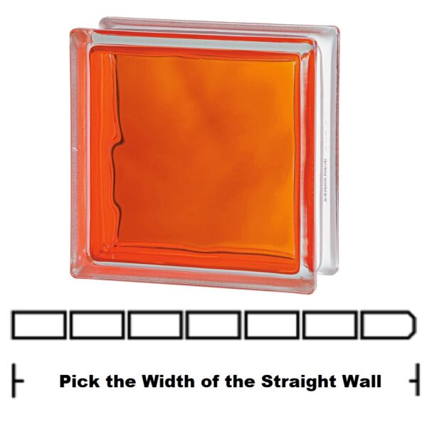 Orange Brilly Straight Wall Kit