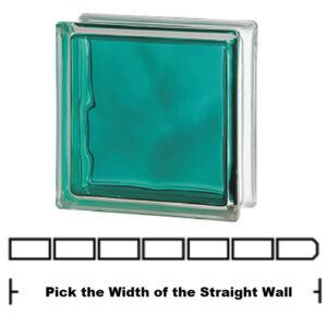 Turquoise Brilly Straight Wall Kit