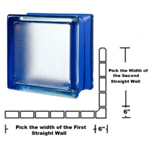 MyMiniGlass Blueberry Corner Wall Kit