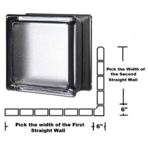 MyMiniGlass Licorice Corner Wall Kit