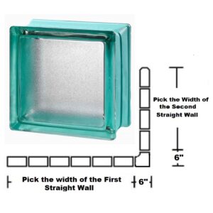 MyMiniGlass Mint Corner Wall Kit
