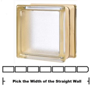 MyMiniGlass Vanilla Straight Wall Kit