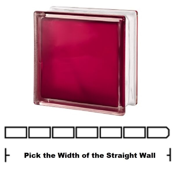 Red 100 Brilly Straight Wall Kit