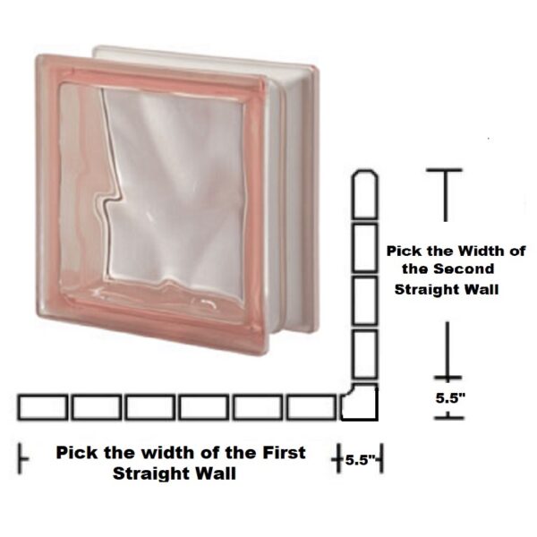 Pegasus Pink Corner Wall Kit