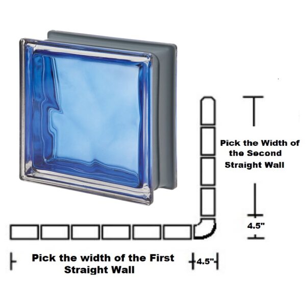 Cobalto Corner Wall Kit
