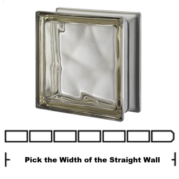Metalized Siena Straight Wall Kit