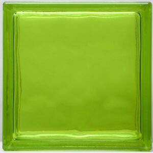 Key Lime Custom Color Nubio Glass Block