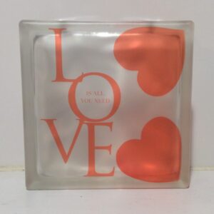 Love is all you need Craft Block