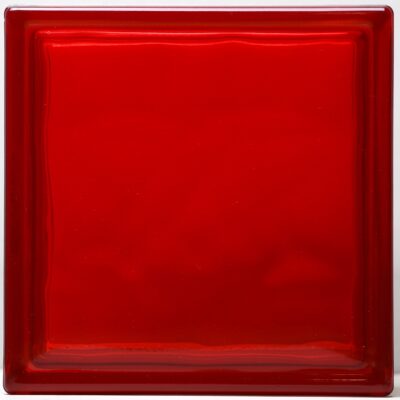 Sangria Custom Color Nubio Glass Block