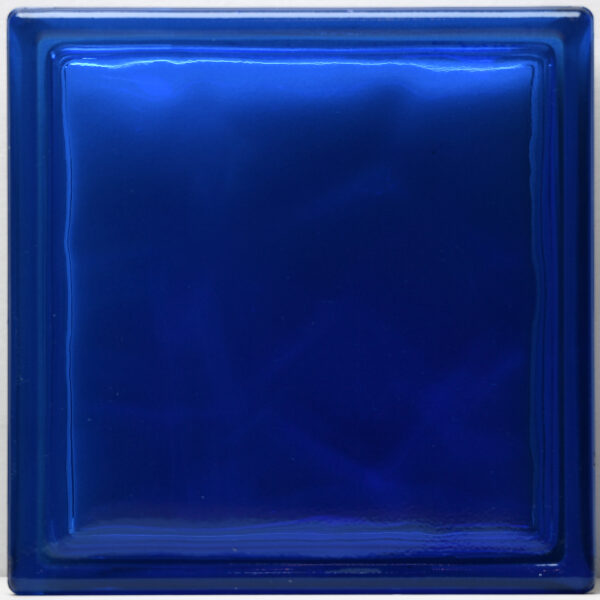 Admiral Blue Custom Color Nubio Glass Block