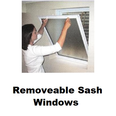 Removeable Sash Windows