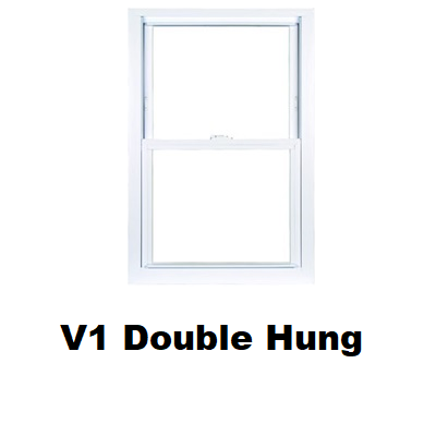 Silverline V1 Series Double Hung Vinyl Window