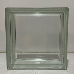 Solaris 8x8x3 Clear Glass Block