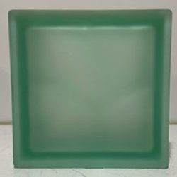 Vetroarredo Q19 Verde Wave 2S Glass Block